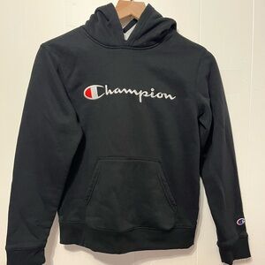 Champion Black Athletic Hoodie